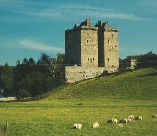 Borthwick Castle Gorebridge Exterior foto